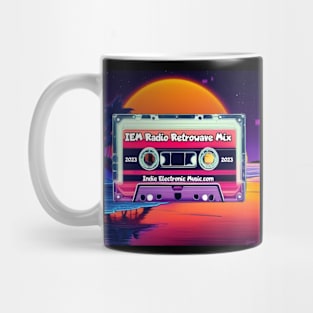 IEM Radio Design Retrowave Mix Tape Synthwave Radio Mug